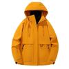 Jacket Fleece Jacket Men's and Women's Waterproof Hooded Fleece Hiking Suit Couple