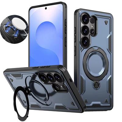 For Samsung Galaxy S26 Ultra 5G Case Shockproof Armor Magnetic Ring Cover For Galaxy S26Ultra For Magsafe Wireless Charge Funda