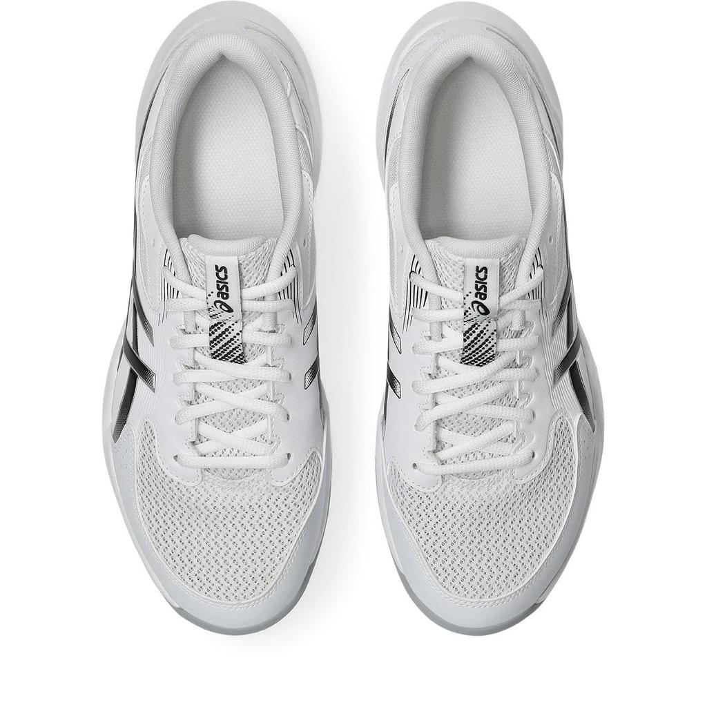 ASICS 12 Indoor Sports Shoes Unisex Size 101 2E GEL-ROCKET (1073A080), Adult, (White/Black), 26.0 cm,