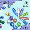 Biutee Eye Gel Color Gel Magnetic Gel Gel Nail Set 6 8ml with Fine Magnetic Gel Cat's Light-Changing (2 Types, Colors, Total) UV/LED Compatible,