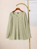 Women's Plus Size Knitted Cardigan - Spring/Autumn Fashion, Loose & Slimming 