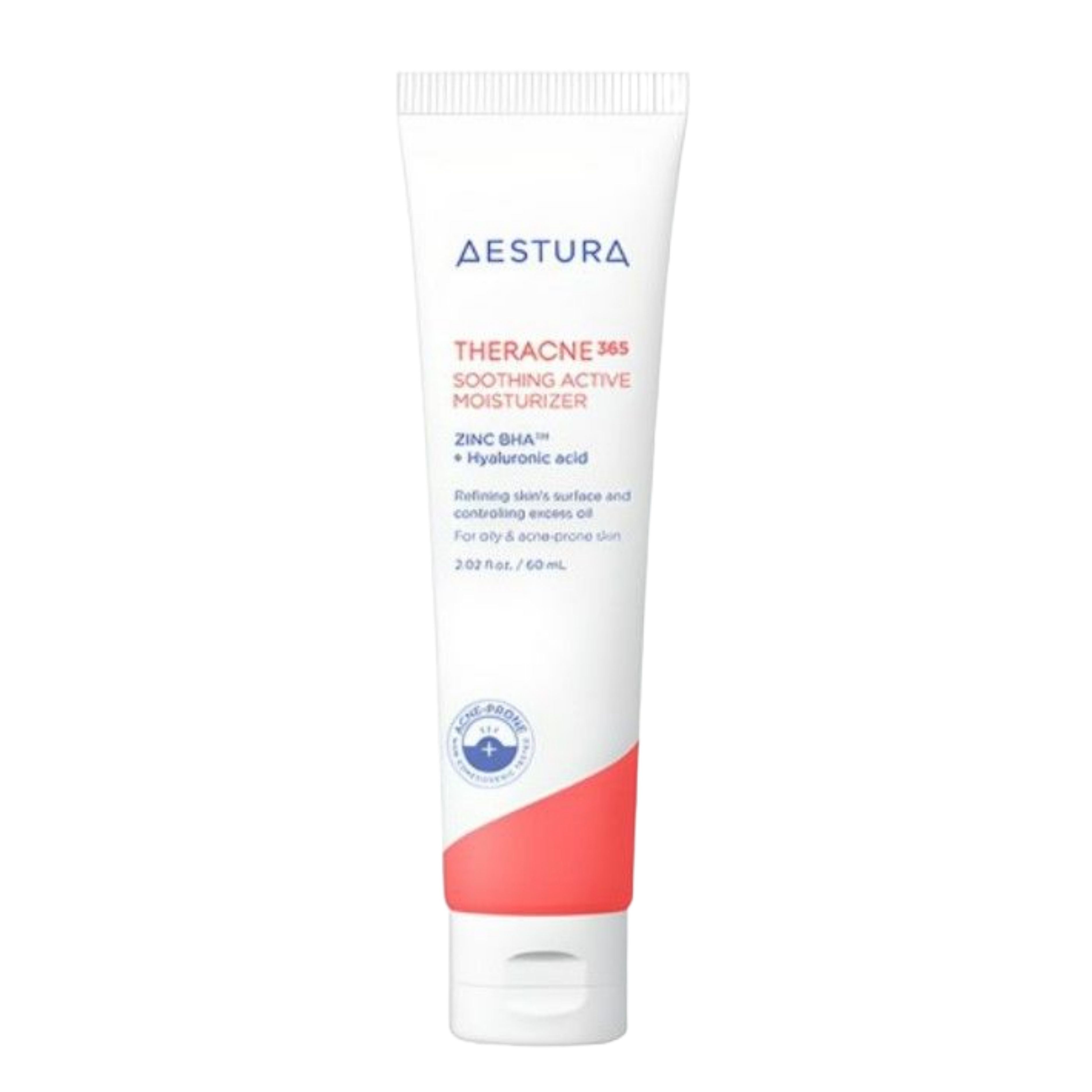 

Aestura Theracne 365 Soothing Active Moisturizer 60ml Premium Korean Derma Skincare Acne Care Hydrating Calming Cream