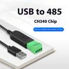 RS485 to USB Converter Serial Port Cable Industrial Communication Module Replacement For PLC Controller