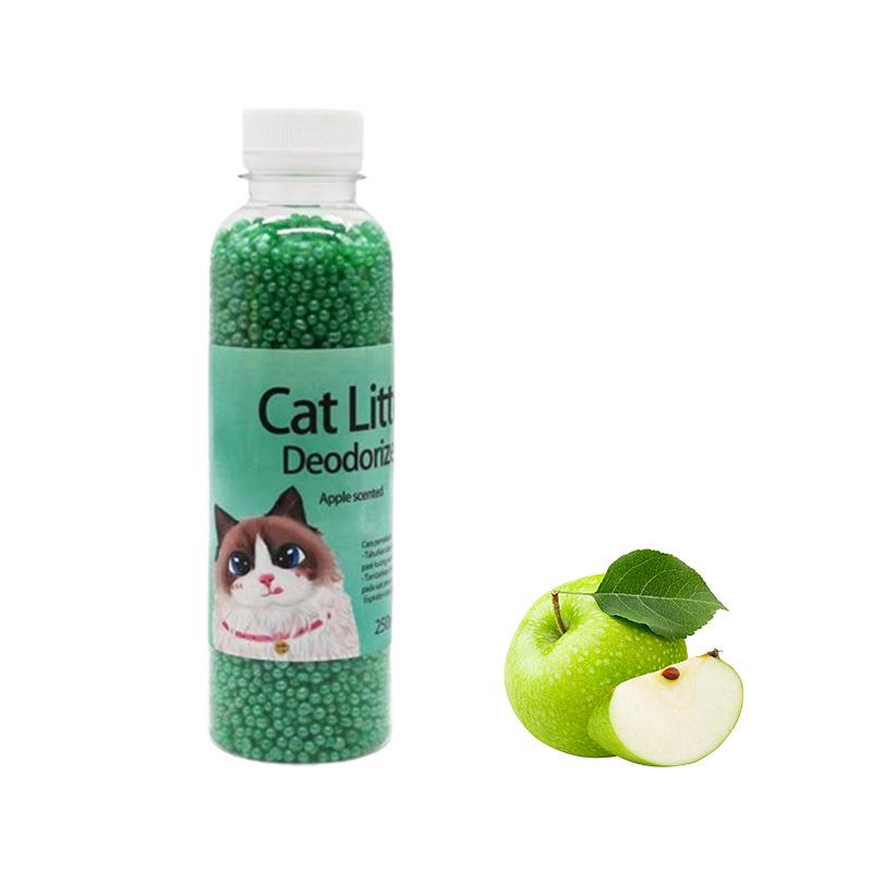 Kočičí stelivo s aktivním uhlím pro kontrolu zápachu, deodorizační perličky