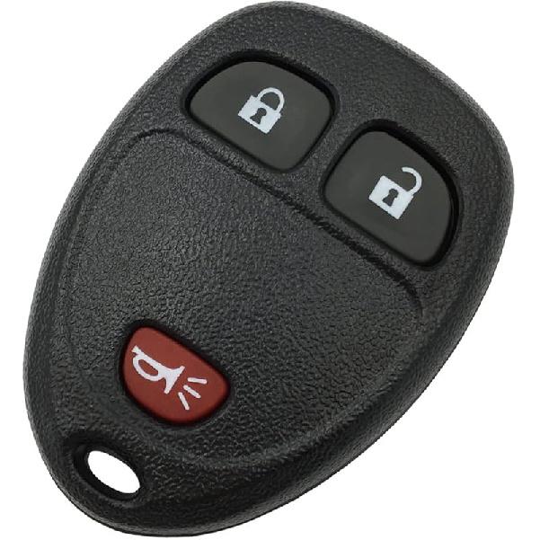 Keyless Entry Remote Control Key Fob Shell Case Replacement Fit for Chevy Suburban Tahoe Traverse GMC Pontiac Saturn Suzuki Cadillac Buick (6