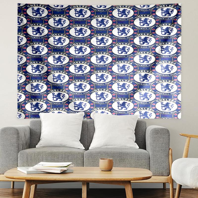 Football club.C Print Tapestry, Lightweight Wall Hanging, for Bedroom, Dorm, Living Room, Home Art Decor - Birthday Christmas Gift for Friends