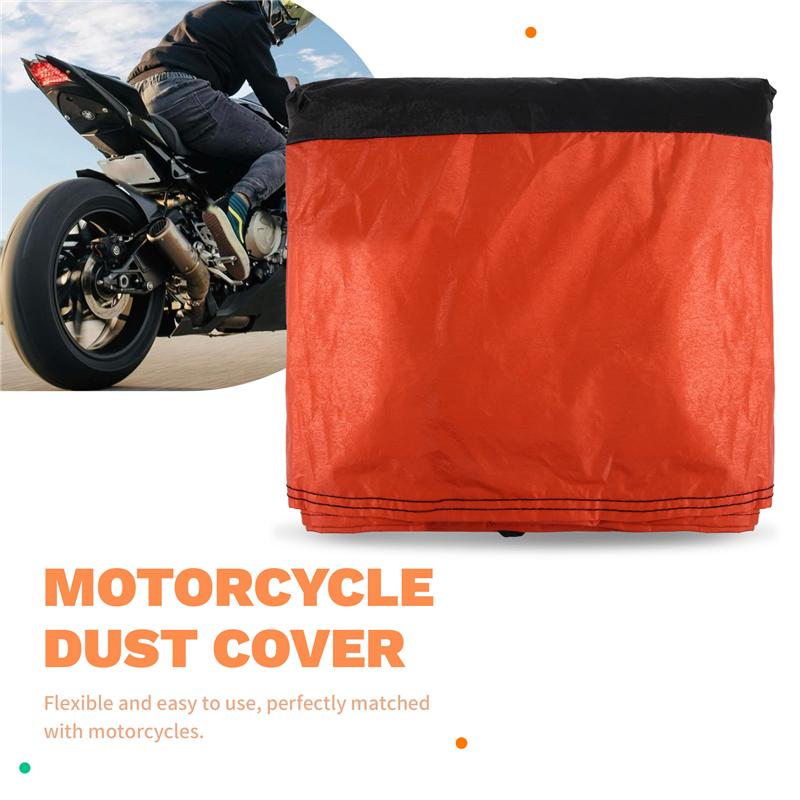 A90Q-Motorcycle Dustproof Cover UV Protective Outdoor Rain Cover Motorcycle Covers Motorcycle Storage Protection