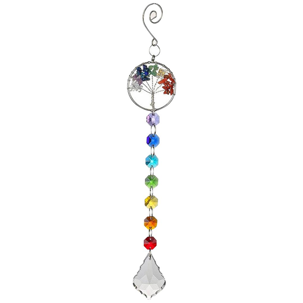 

Car Pendant Hanging Crystal Beads Decoration DIY Tree Decor for Outdoor Window