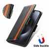 For iPhone 16 Pro Phone Cases CASENEO PU Leather Cover Stand with RFID Blocking Wallet