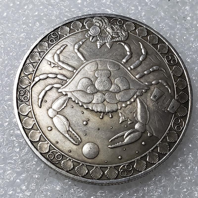 Avrupa & Amerikan Zodyak Antik Gümüş Paralar - Güneş Tanrısı Tarot Koleksiyonluk