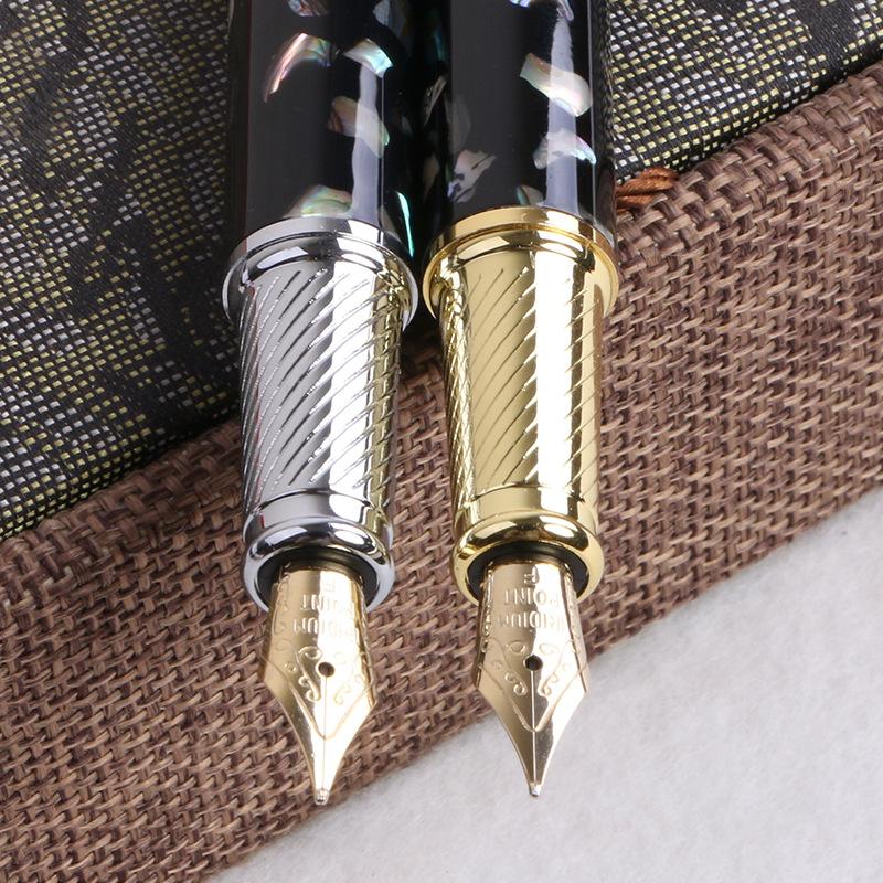 High-End Signature Pen Shell Pen Holder Gift Pen Creative Shell Engraving Ballpoint Pen Business Gift Pen Set Excellent