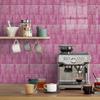 23*17cm Wall Stickers Waterproof For Living Room Bathroom Kitchen Wallpaper Wall Decal Home Decor Simple Installation