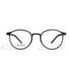 Glasses Plate Glasses Men'S Frame Light Blue Light Retro Prototype Metal Titanium Flat Glasses Women