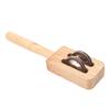 Jingle Stick Wooden Mini Size Environmental Friendly Hand Jingle Bell for Kids Coordination