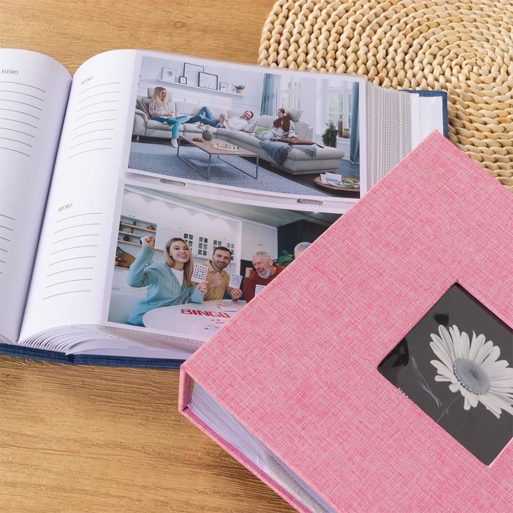 Laminated Photo Album 6 Inch 200 Pockets Photo Storage New Slip-in Picture Albums  Home Storage