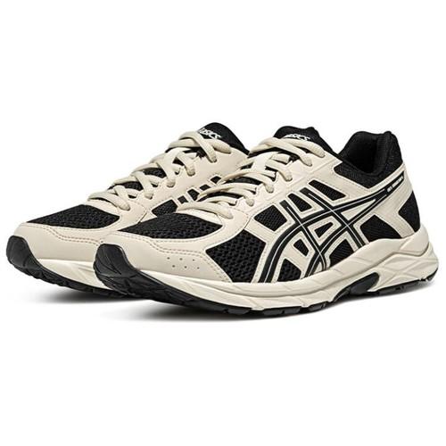 Asics Gel Contend 4 Sneakers 'Cream White Black' Women's - T8D9Q-008