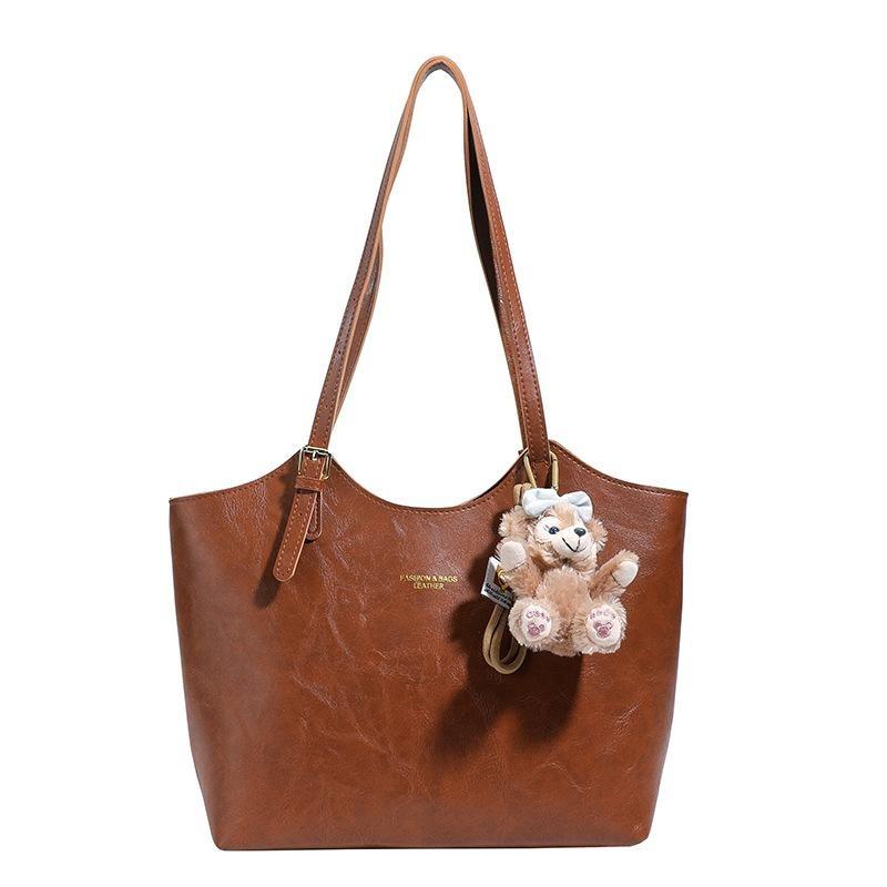 Light luxury niche large-capacity bag women's spring and autumn new super hot versatile shoulder bag high-end commuter bag