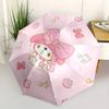 1pc My Melody Cute Wallpaper Umbrella with Plastic Handle,Suitable for All Seasons Home Travel Outdoor UmbrellaSanlio392