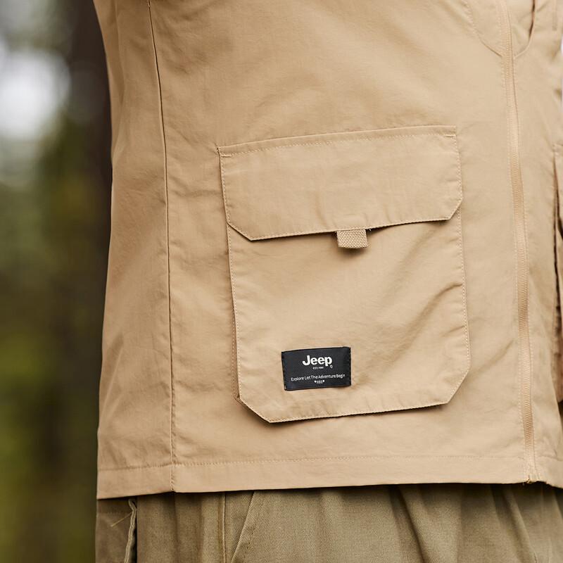 JEEP Multi-Pocket Sleeveless Utility Vest