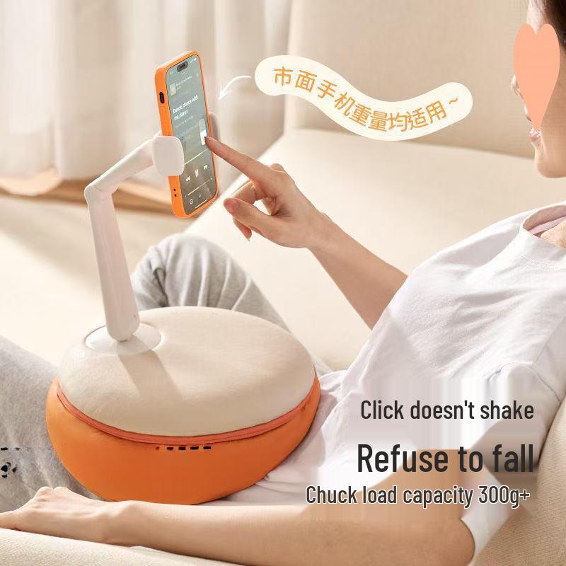 Multipurpose Mobile Phone Pillow Stand for Bed, Desk, Sofa, or Floor Use