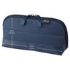 LIHIT LB. Large Capacity Wide Open Pen Case, Navy, A7688-11