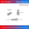 Stainless Steel Pagoda-Shaped Trapezoidal Compression Spring for Battery
