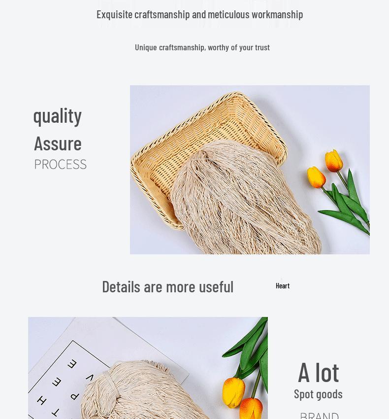 Beige Three-Strand Food-Grade Cotton Rope: Ideal for Wrapping Rice Dumplings, Curtain Ties, Decorative Crafts, and More.