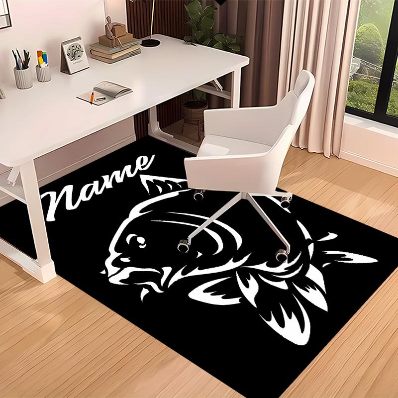 Custom personalization Nash logo Print Area Rug - Soft, Washable Non-Slip Indoor Mat,Living Room,Home&Office Decorative Rug