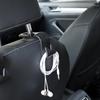 2 Pieces Car Seat Hook Car Accessories, Car Creative Hidden Hooks.20kg Seat Back