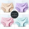 8er-Pack Nahtlose Damen Mid-Waist Einfarbige Dünne Sommer Eis Seide Slips Einteilige Sport-Slips