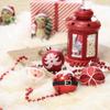 9pcs Painted Christmas Balls Christmas Tree Props Xmas Eve New Year Party Hanging Ornaments