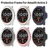 For New PC Hollow Protective Case Bumper Anti-Scratch Watch Cover Hard Edge Shell for Amazfit Active 2 Smart Watch Accessories