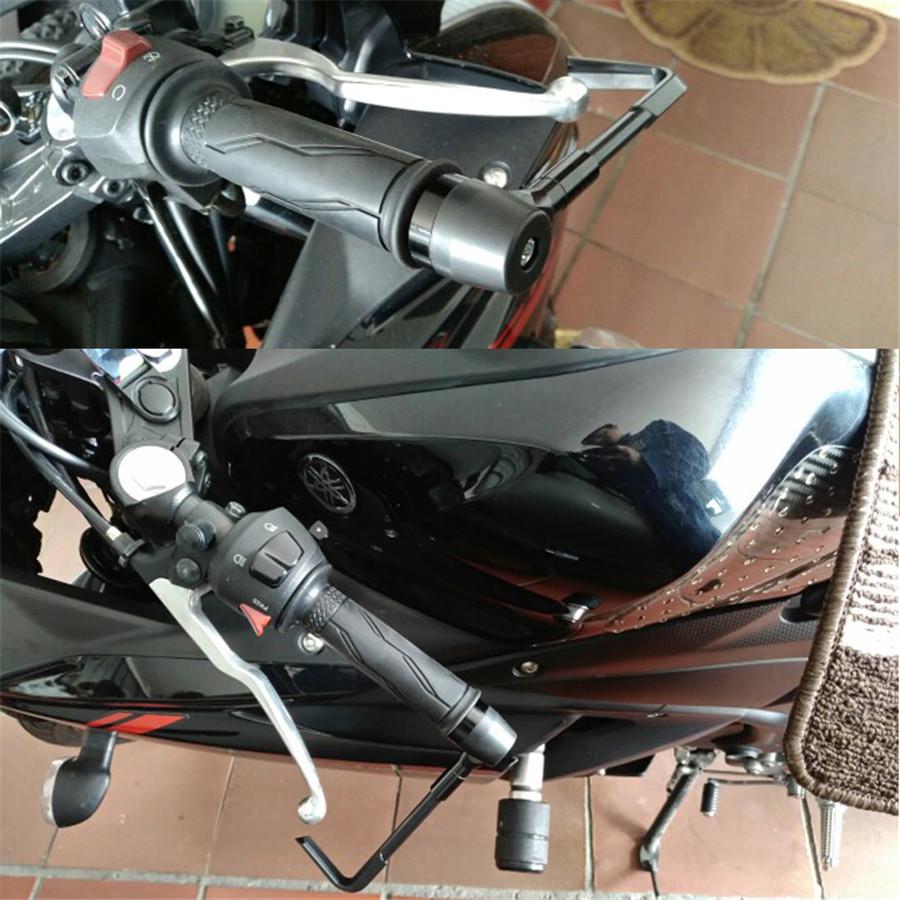 Black ABS 22MM 7/8" Brake Clutch Lever Protector Guard Handguard For Motorcycle