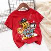 Paw Patrols Baby TShirt Girls  Boys Clothes Cartoon Anime Chase Skye Figure Printed Toddler Tops Summer Clothes Gift