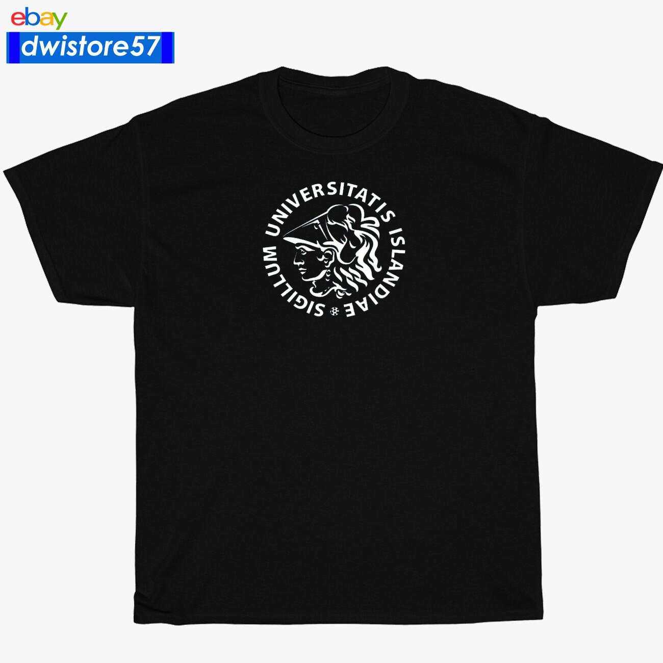 New The University of Iceland Reykjavík Logo Black Navy Men s T-Shirt S-5XL XXL