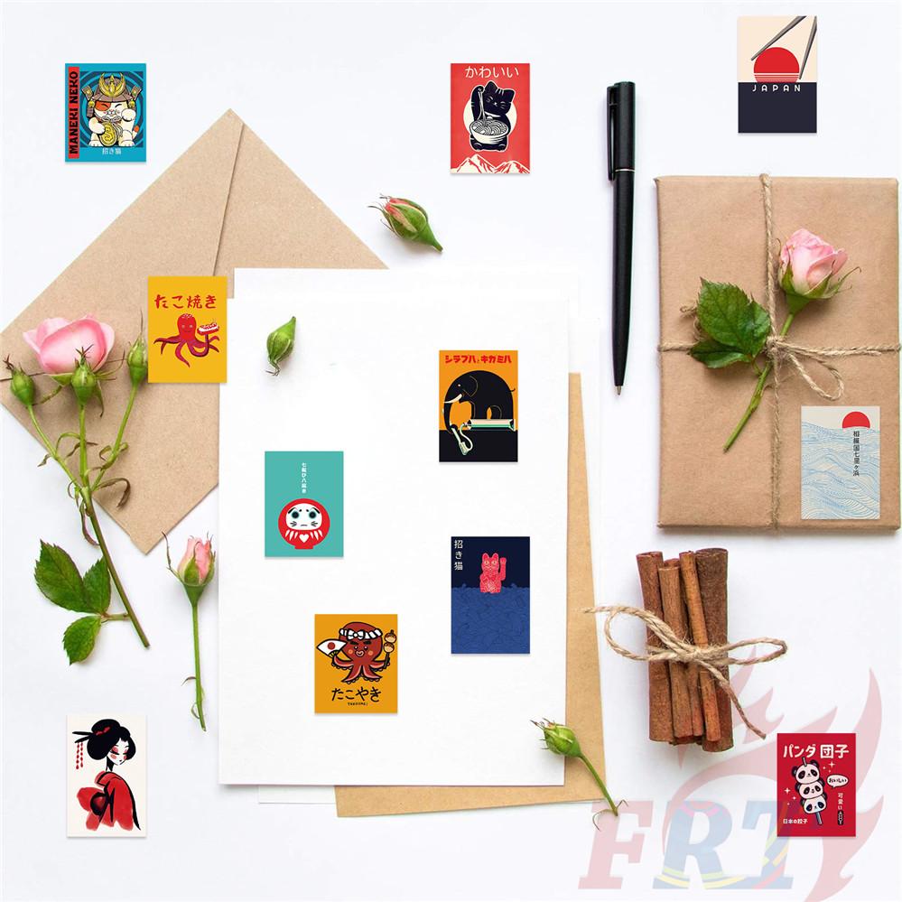100Pcs/Set Japanese Retro Showa Art . Koharubiyori Poster Stickers DIY Fashion Decals Stickers