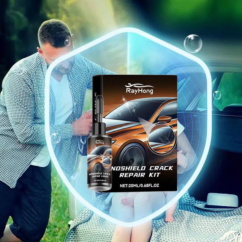 Invisible Windshield Crack Repair Kit - DIY Auto Glass Fix for Chips & Scratches! Save $$$ on Car Window Restore Resin