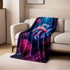 Vibrant Tropical Fish Blanket for all seasons blanket lunch break throw gift