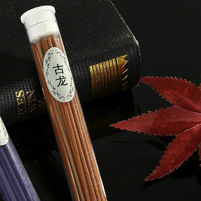 50 Pcs Incense Sticks Natural Vanilla Sandalwood Rose Scent Air Freshener Home Decor