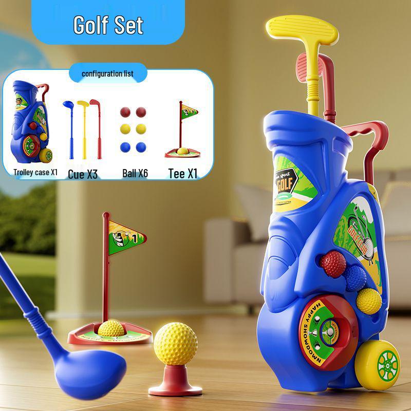 

Kids Golf Toy Set: Indoor/Outdoor Parent-Child Ball Game, Educational Birthday Gift for Boys & Girls. Children s toy golf set