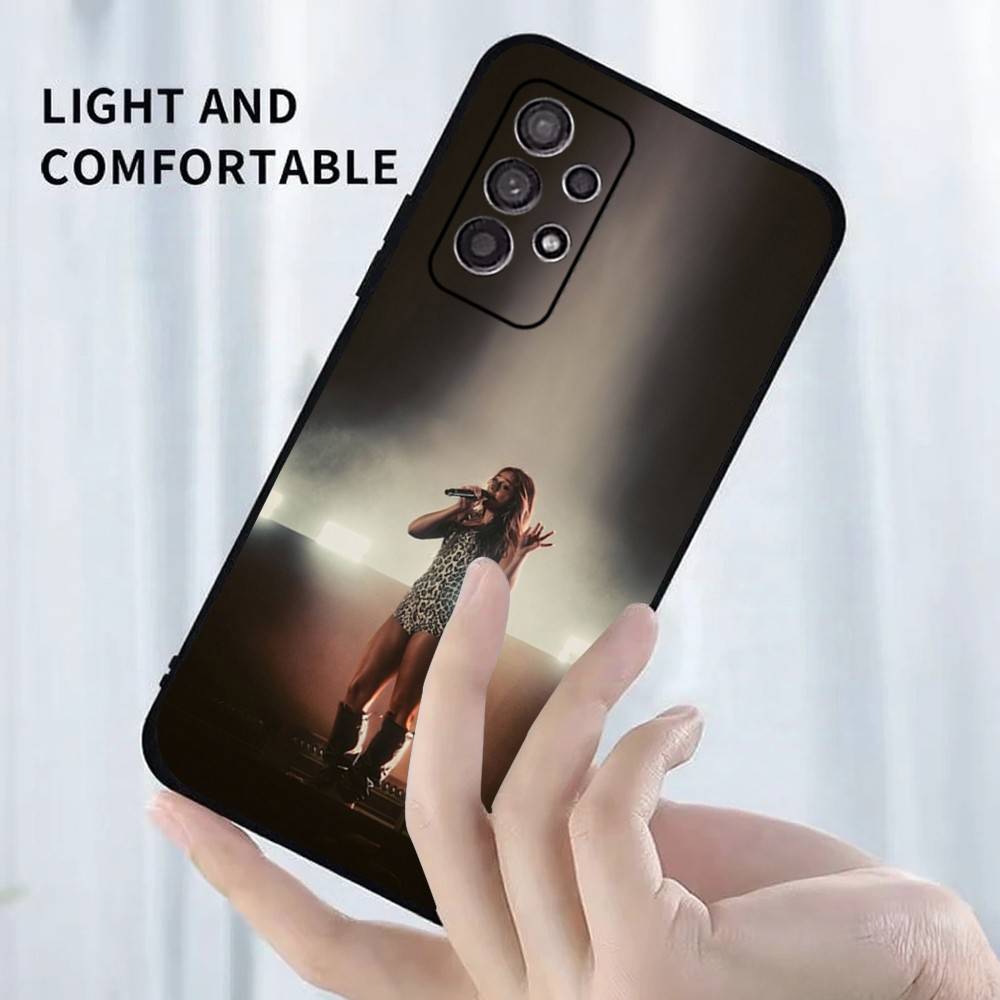 Singer T-Tate M-McRae Phone Case For Samsung S25,S24,S23,S22,S21,S20,S10,Ultra,Plus,Lite,FE,Soft Silicone Black Cover