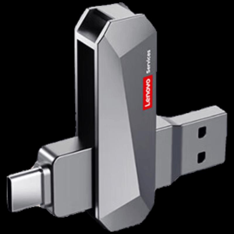 Lenovo E510 Dual-Interface USB 3.2 Type-C Mobile Flash Drive 128GB