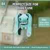Gloomy Bear Hatsune Miku Collab Rabbit Plush Card Holder Kawaii Anime Bus Card Cover Fluffy Ear Bunny