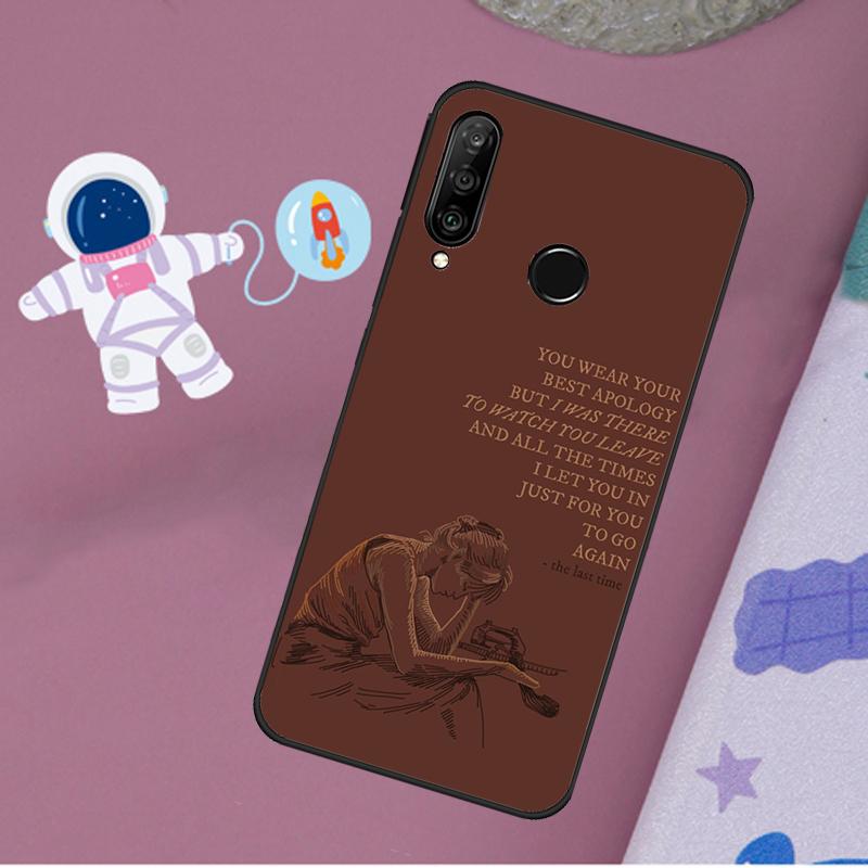 All Too Well Lyrics For Huawei Nova 10 9 SE 11 Pro Y60 Y70 Y90 Y61 Y91 Y72 Y73 12i 11i 8i P20 P30 P40 Lite Case