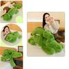 Adorable Green Crocodile Plush Pillow Soft Animal Toy For Kids Creative Gift Idea