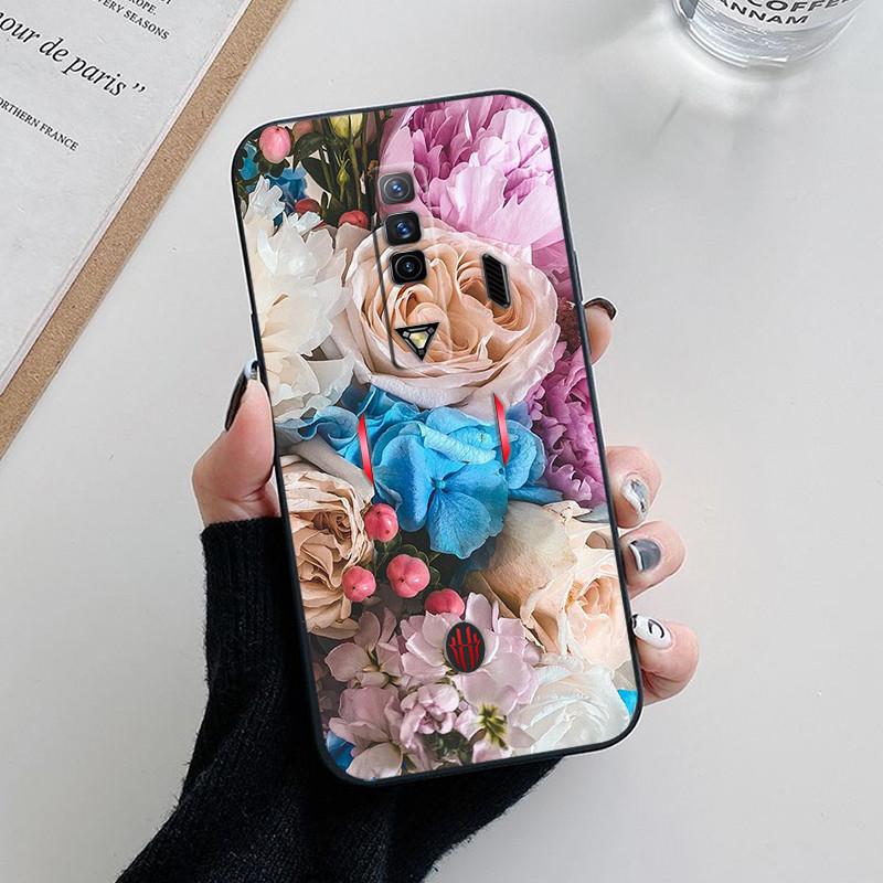 Für ZTE Nubia Red Magic 7 Hüllen 7Pro Mode Weiche TPU Silikon Rückseite Für redmagic 7 7S Pro 10 air Handyhüllen Fundas