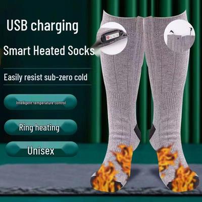 Bluetooth-gesteuerte beheizbare Socken für Männer und Frauen - Vollfußwärme mit einstellbarer Temperatur