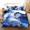 Angel Girl Bedding Set Single Twin Full Queen King Size Bed Set Adult Kid Bedroom Duvetcover Sets Anime Parure De Lit Bed
