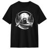 A Beaver In A Canoe Cotton Tshirt For Unisex Summer Y2k Casual T Shirts Fashion Tee Shirt Oversized Pattern Tops