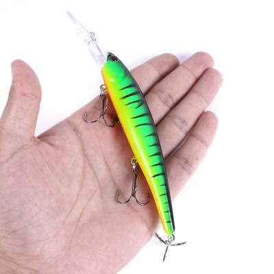 16cm20g Large Minnow Fishing Lure Laser Artificial Bait 3D Eyes Fishing Wobblers Bait Crankbaits Fishing Tackle Deep Diving Fishing Floating Hard Bait